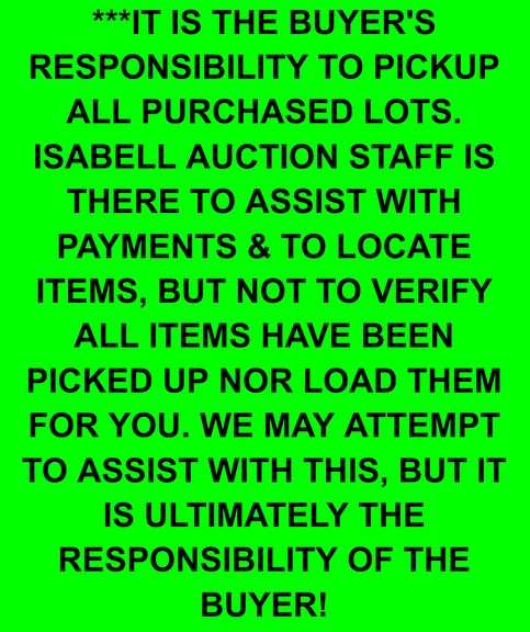 IMPORTANT INFORMATION (PLEASE NOTICE)