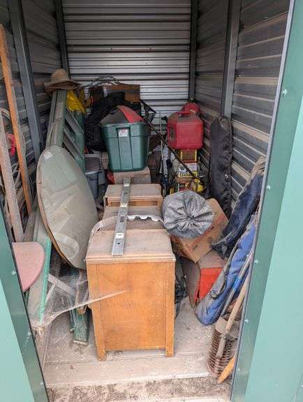 STORAGE UNIT #26 (5X10) (BUYING IN ENTIRETY) (MUST BE VACANT BY 12/23/24 AT 4:00 P.M.)
