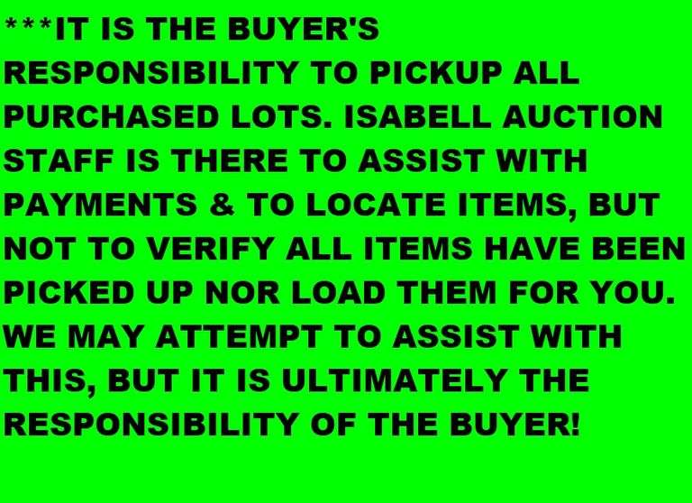 IMPORTANT INFORMATION (PLEASE NOTICE)