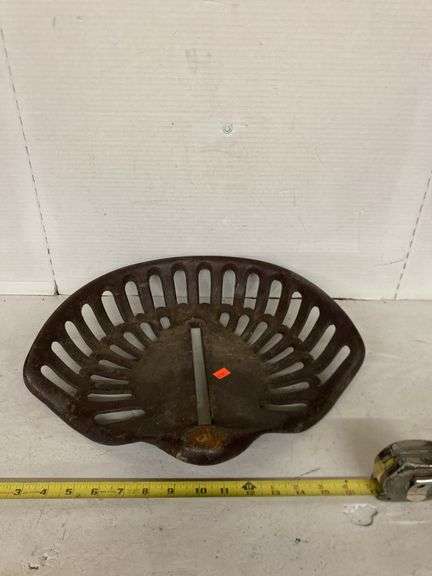 17” CAST IRON TRACTOR SEAT