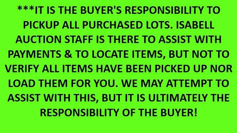 IMPORTANT INFORMATION (PLEASE NOTICE!)