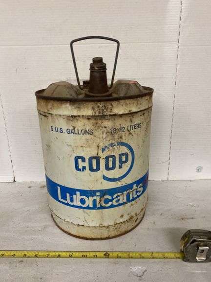 5 GALLON COOP LUBRICANT CAN