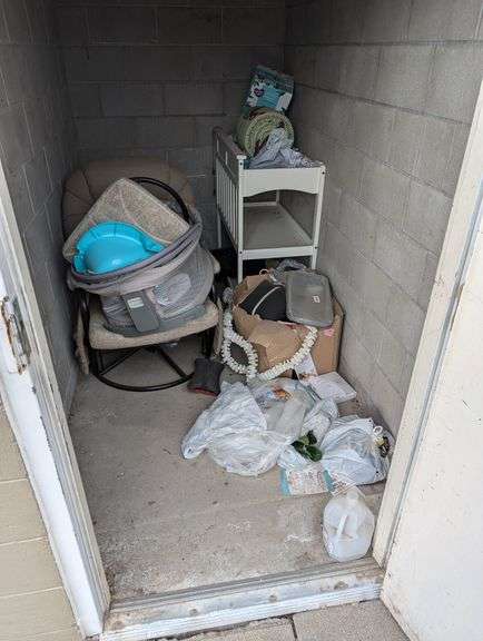 STORAGE UNIT #A11 (5X10) (BUYING IN ENTIRETY) (MUST BE VACANT BY 12/23/24 AT 4:00 P.M.)