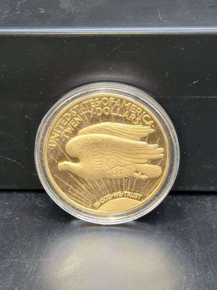 1933 GOLD DOUBLE EAGLE REPLICA COIN - Isabell Auction