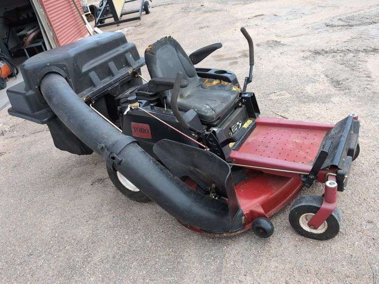 (OUT) TORO TIMECUTTER Z5060 VTWIN ZEROTURN RIDING LAWN MOWER WITH