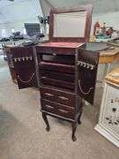 17W” x 40H” x 13D” WOODEN VANITY