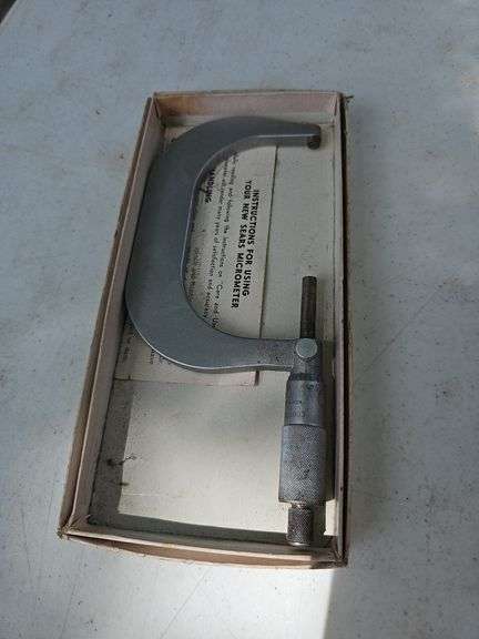 SEARS MICROMETER