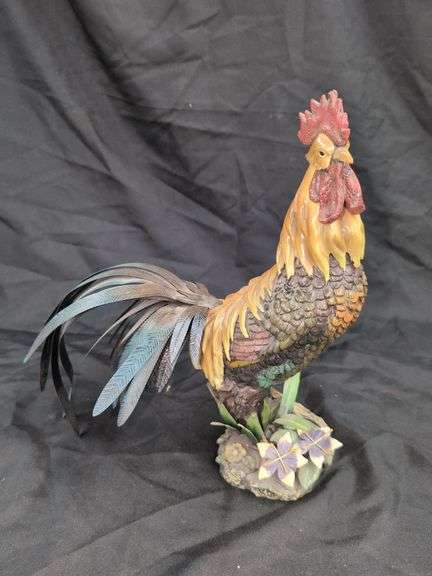 16" TALL ROOSTER FIGURE