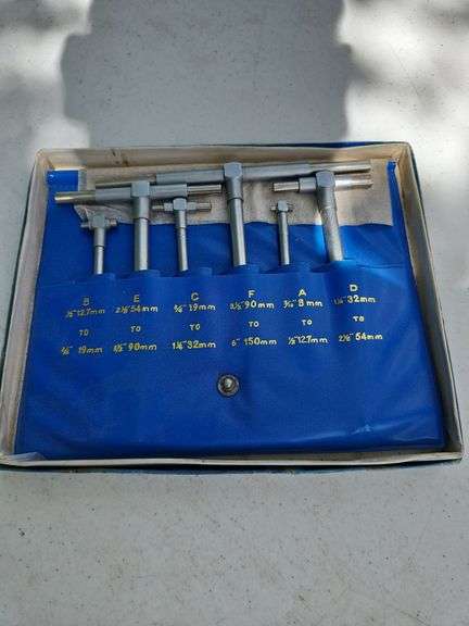 6 PC. TELESCOPING GAUGES