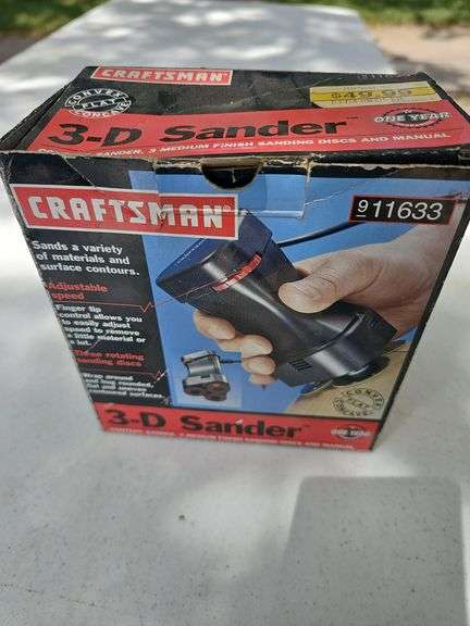 CRAFTSMAN 3-D SANDER