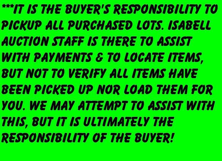 IMPORTANT INFORMATION (PLEASE NOTICE!)