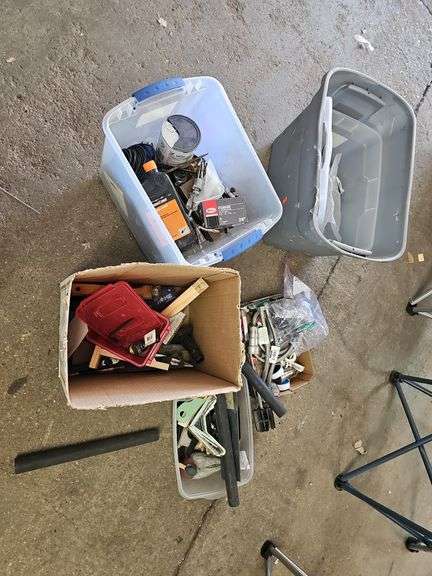 ASSORTED HARDWARE, TOOLS