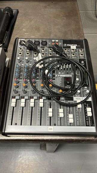 PROFX8 PROFESSIONAL MIC/LINE MIXER WITH FX