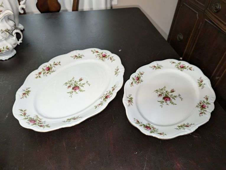 (2) JOHANN HAVILAND SERVING PLATTERS