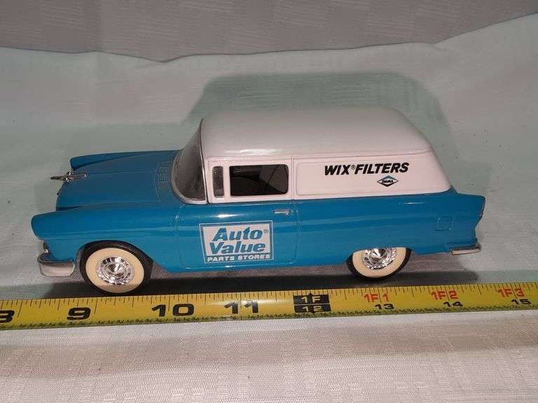 1955 CHEVROLET SEDAN DELIVERY DIECAST CAR MODEL BANK