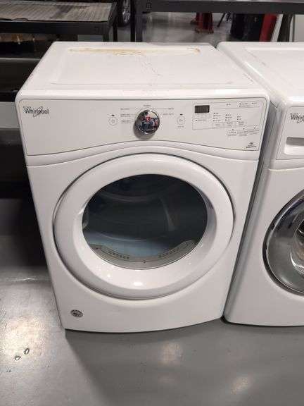 WHIRLPOOL FRONT LOAD CLOTHES DRYER (NEEDS CORD)