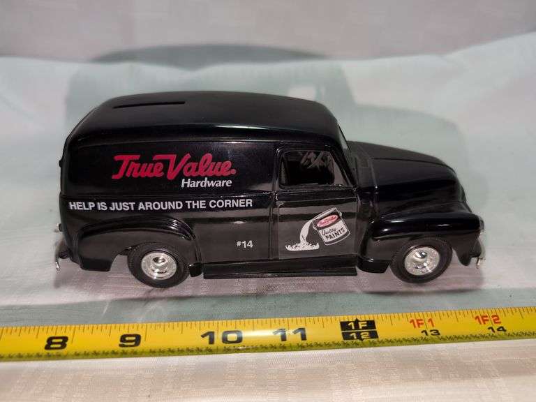 1951 GMC PANEL VAN DIECAST CAR MODEL BANK