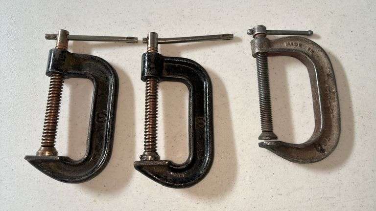 3 CT. C CLAMPS