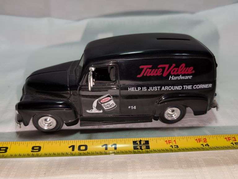 1951 GMC PANEL VAN DIECAST CAR MODEL BANK