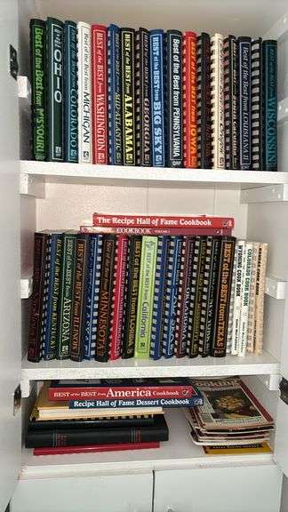ASSORTED COOKBOOKS