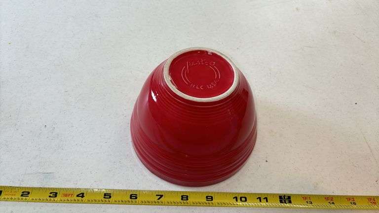 6” FIESTA WARE MIXING BOWLS