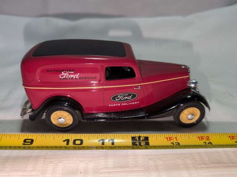 1934 FORD SEDAN DELIVERY DIECAST CAR MODEL BANK