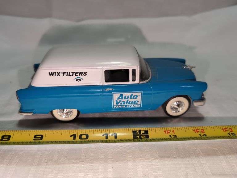 1955 CHEVROLET SEDAN DELIVERY DIECAST CAR MODEL BANK