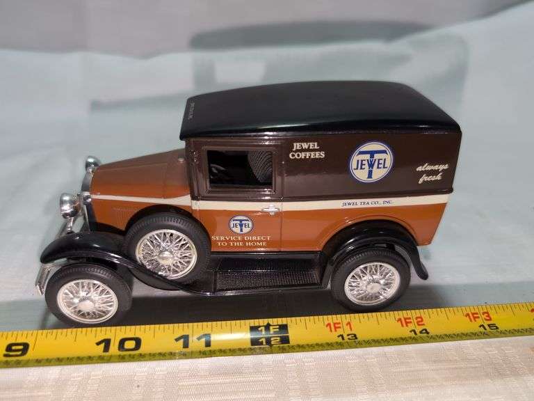 1931 FORD MODEL A JEWEL T DIECAST CAR MODEL BANK