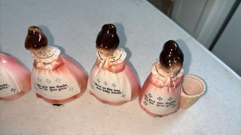 VINTAGE KITCHEN PRAYER LADIES 10 PIECE