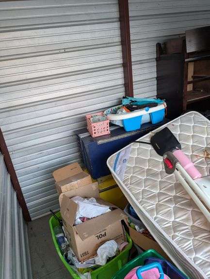 STORAGE UNIT #210 (10X10) (BUYING IN ENTIRETY) (MUST BE VACANT BY 08/03/24 AT 4:00 P.M.!)