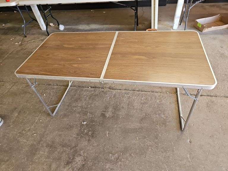 64" LONG FOLDING TABLE