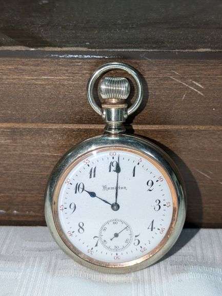 1911 HAMILTON WATCH CO. GRADE 974 16S 17-JEWELS POCKET WATCH