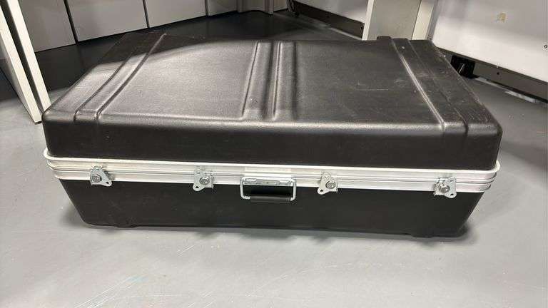 ROLL AROUND HARD PLASTIC CASE 22” X 39” X 14”T