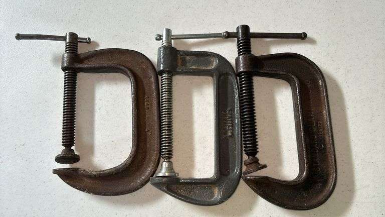 3 CT. C CLAMPS