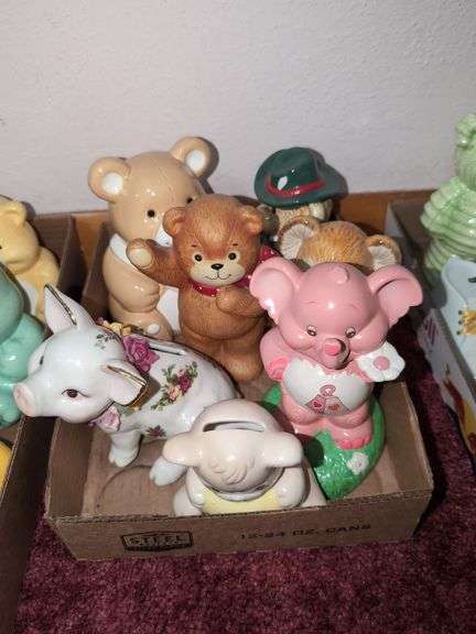 LOT OF ASST'D COIN BANKS