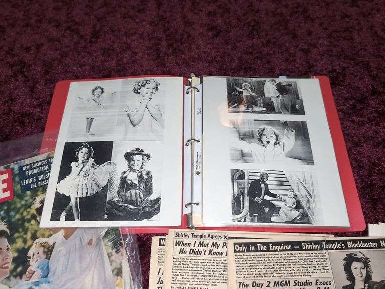 SHIRLEY TEMPLE TOAST STORY, PICTURES, ARTICLES, LIFE MAGAZINE, PATTERNS, ETC...