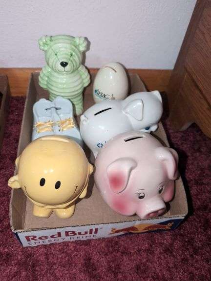LOT OF ASST'D COIN BANKS
