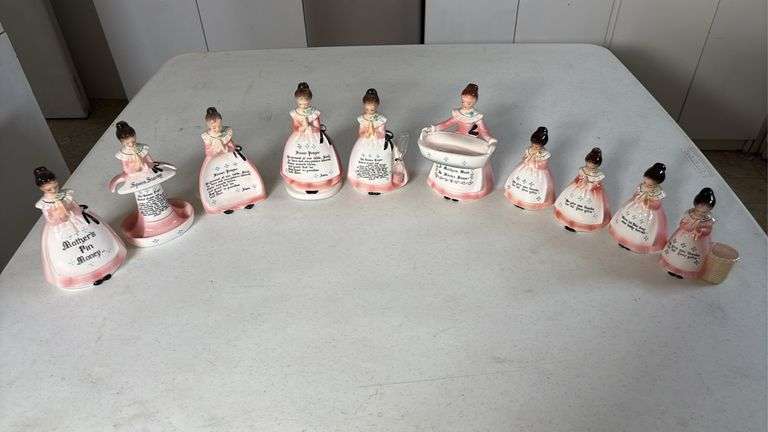 VINTAGE KITCHEN PRAYER LADIES 10 PIECE