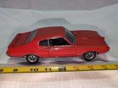 1969 PLYMOUTH GTO JUDGE DIECAST CAR MODEL