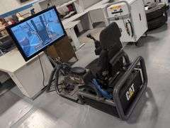 CAT M-SERIES MOTOR GRADER SIMULATOR (WORKS!)