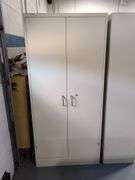 2-DOOR METAL CABINET (18" X 36" X 78" TALL)