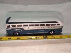 CORGI YELLOWCOACH 743 DIECAST GREYHOUND BUS MODEL