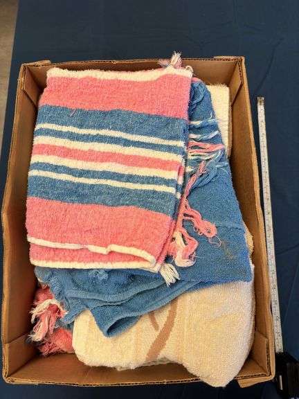 BOX OF TOWELS