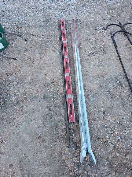 (ES) REBAR, LEVEL, TRUCK BOX RAILS - Isabell Auction