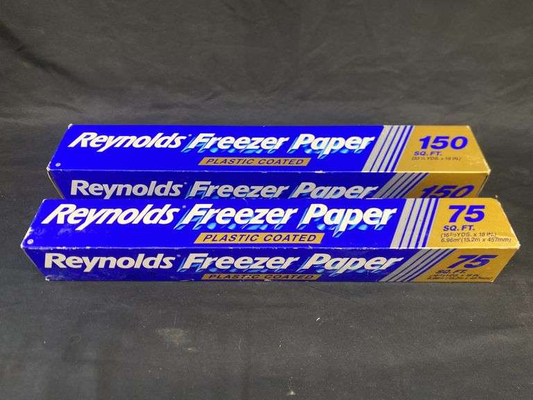 REYNOLDS PLASTIC COATED FREEZER PAPER