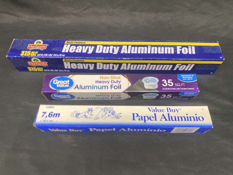 ASSORTED ALUMINUM FOIL