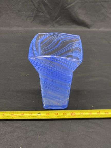 8 1/2” GLASS VASE