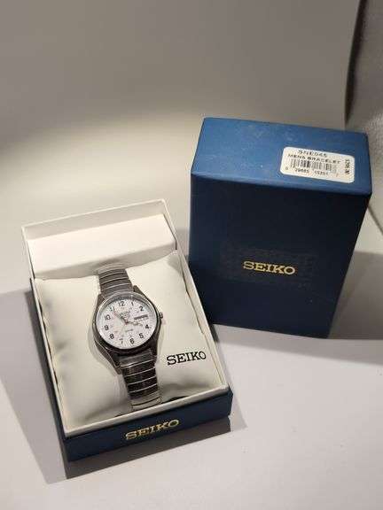 SEIKO SOLAR RAILROAD APPROVED WRISTWATCH