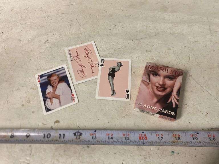 MARILYN MONROE PLAYING CARD DECK