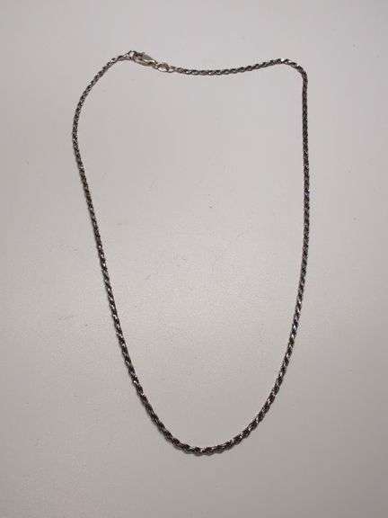 STERLING SILVER NECKLACE CHAIN
